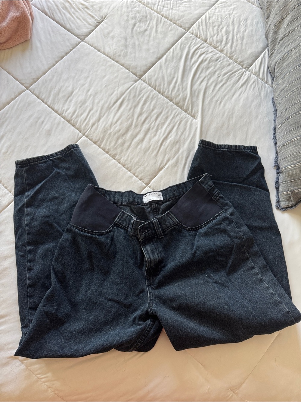 ASOS Black Cropped Ankle Jeans